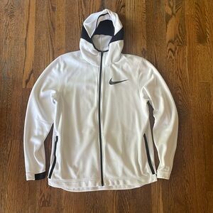 Nike full-zip sweatshirt.